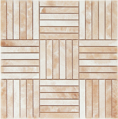 Mosaic KitKat Block Crema Onyx