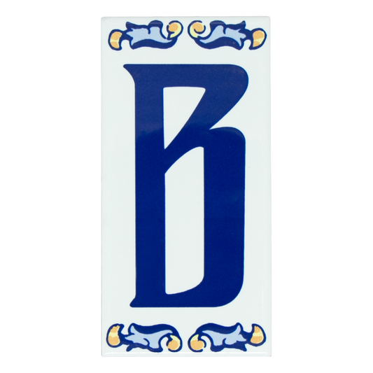 Letter B Deco
