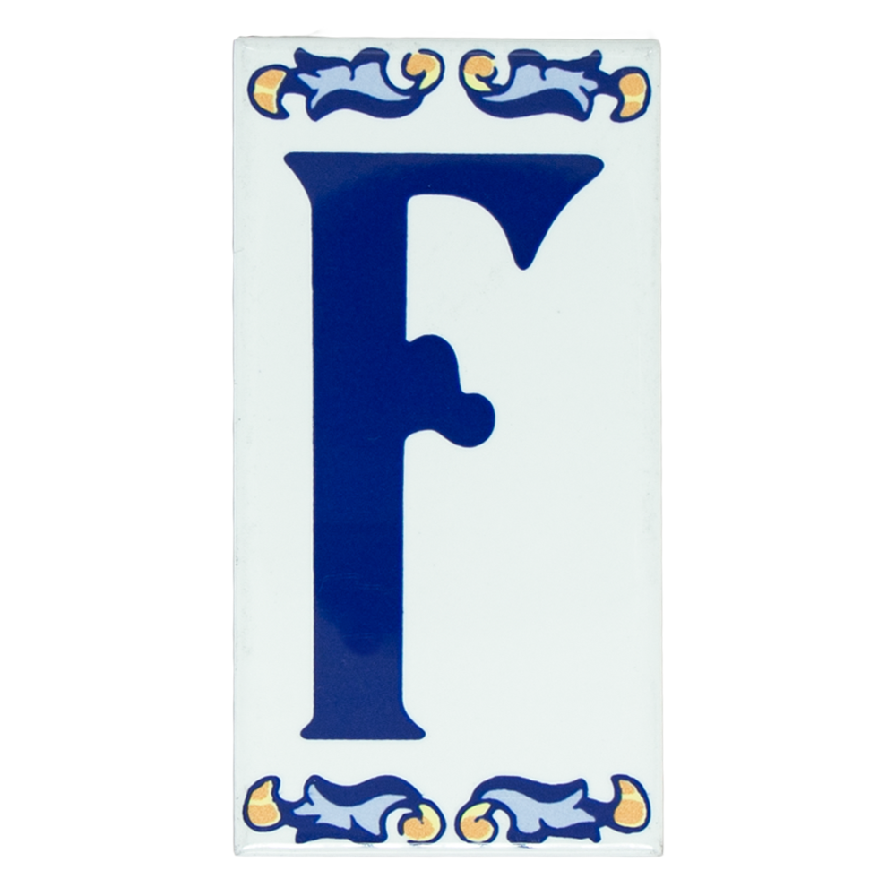Letter F Deco
