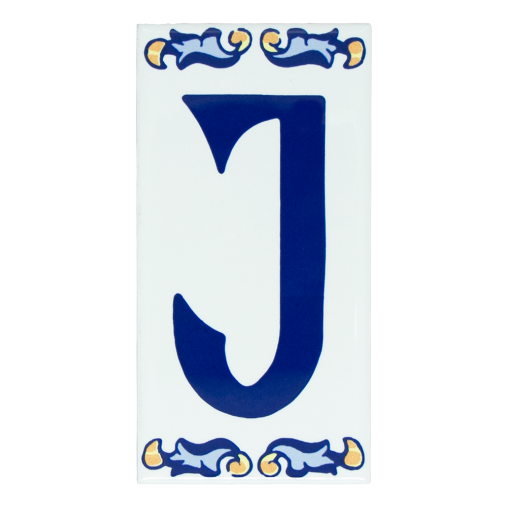 Letter J Deco
