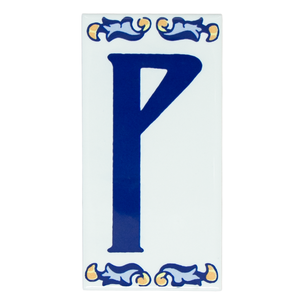 Letter P Deco