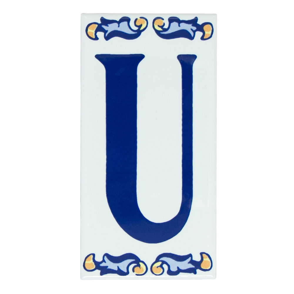 Letter U Deco