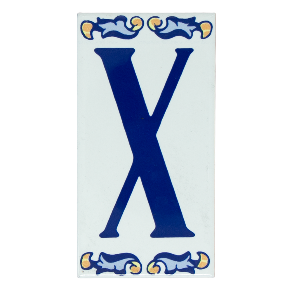 Letter X Deco