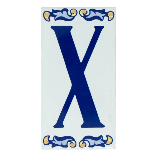 Letter X Deco