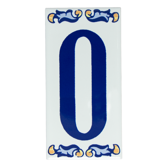 Cijfer 0 Deco