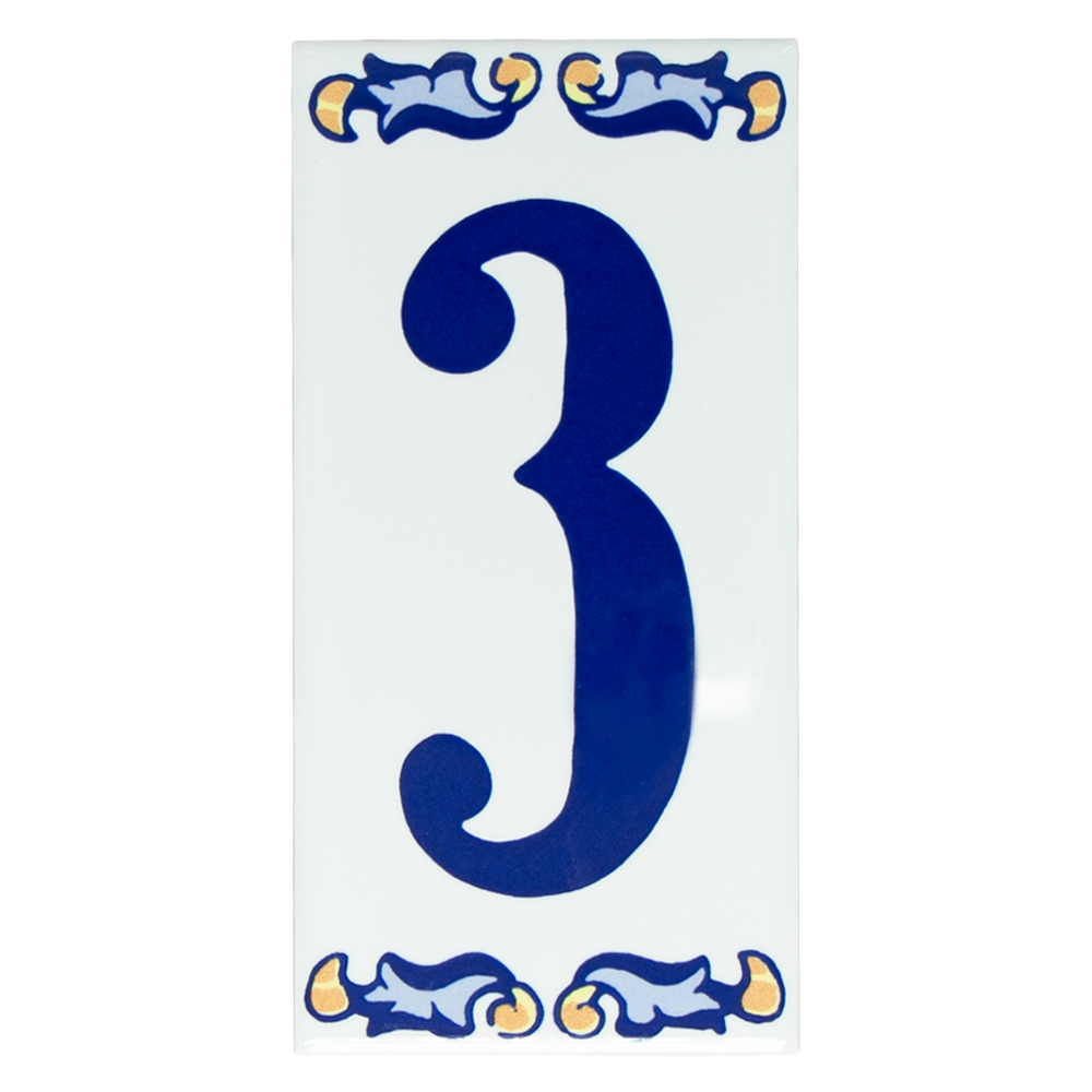 Cijfer 3 Deco