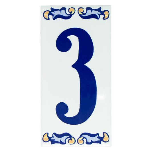 Cijfer 3 Deco