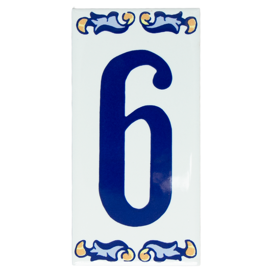 Cijfer 6 Deco