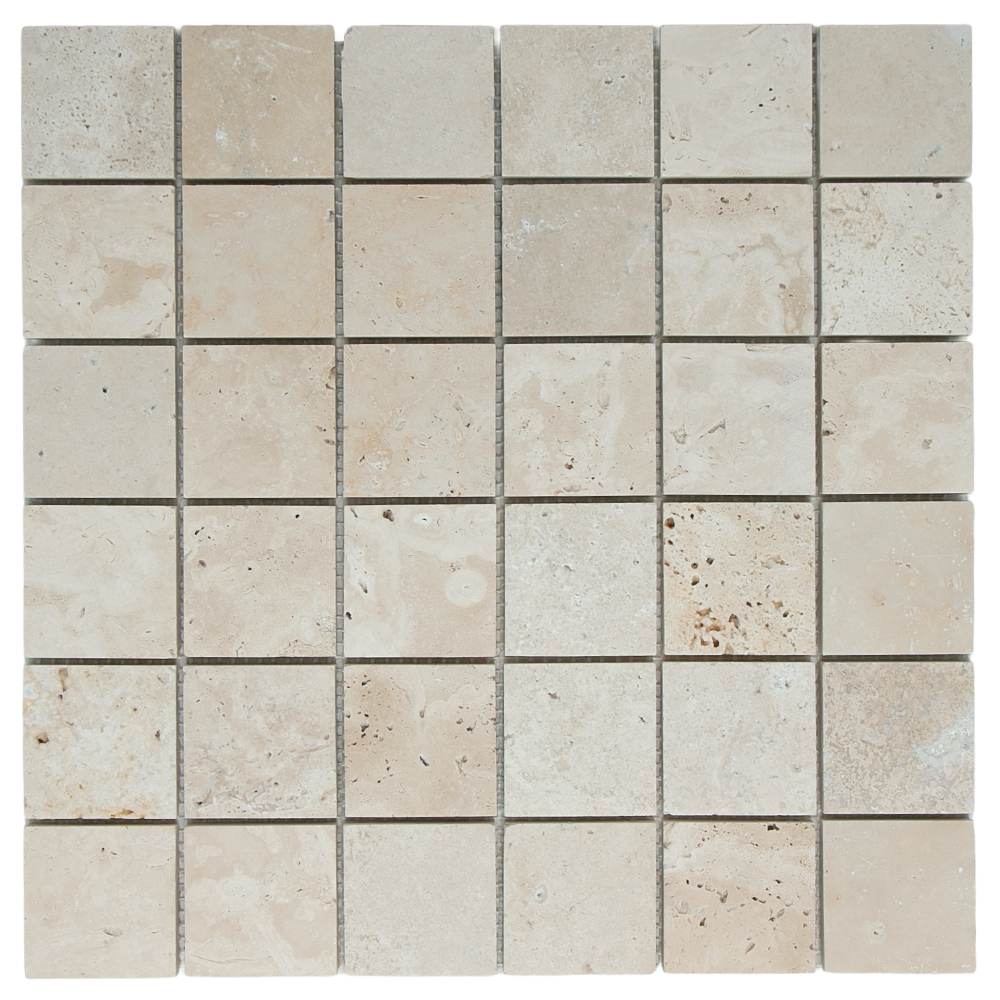 Mosaic Square Light Travertine