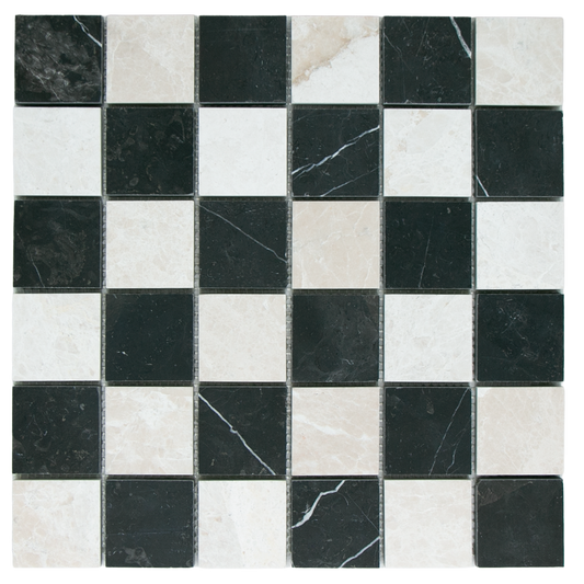 Mosaic Square Bottocino - Toros Black