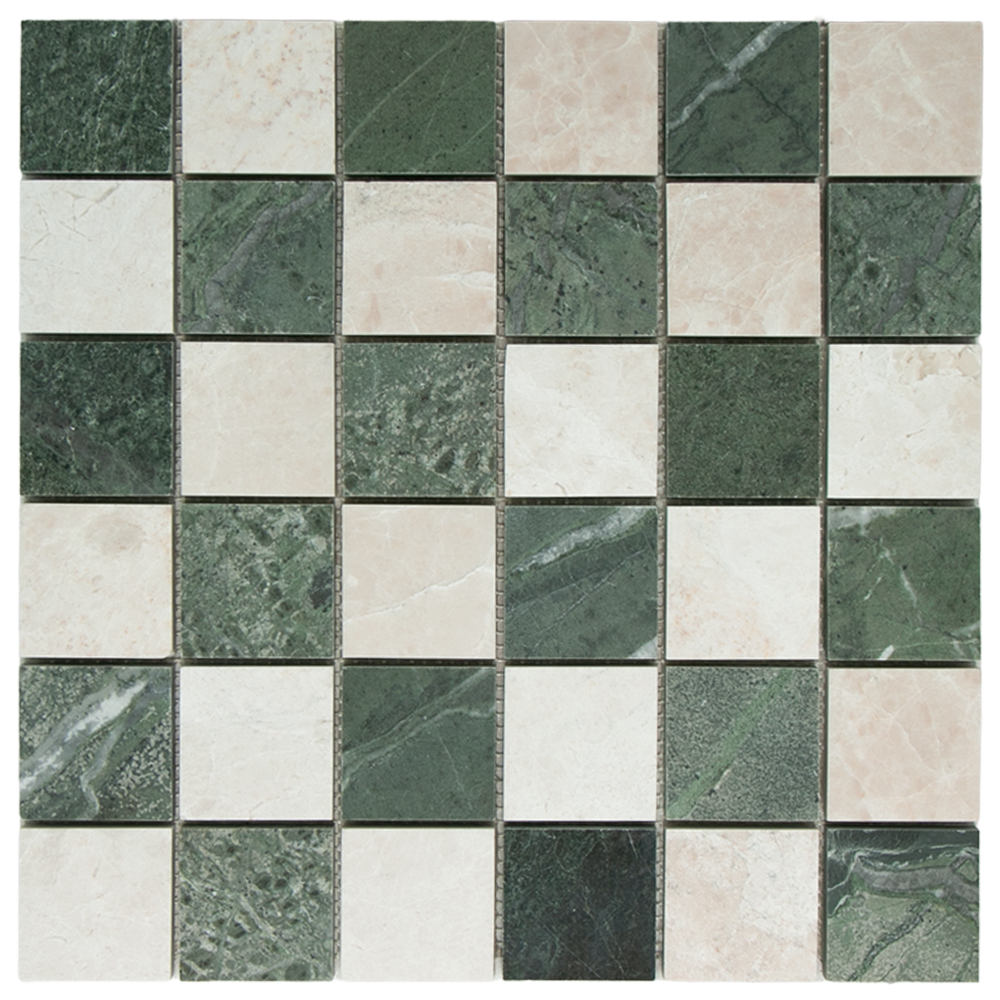 Mosaic Square Bottocino - Green