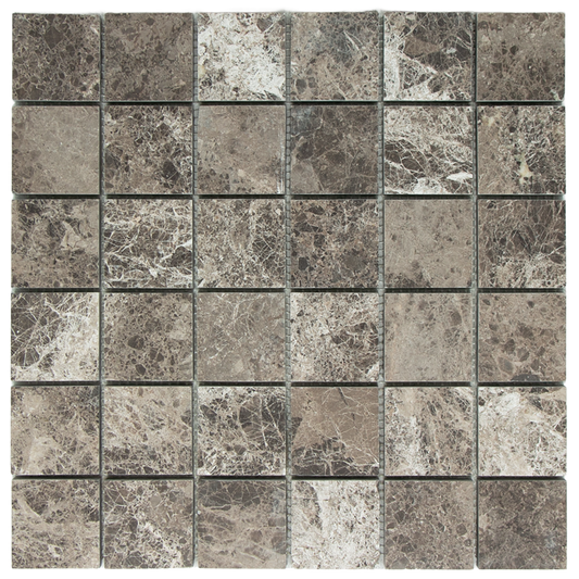 Mosaic Square Emperador Dark