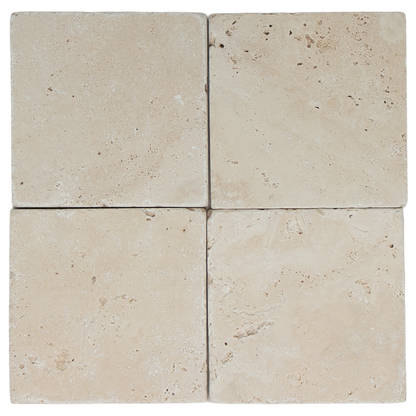 Brick Square 10 Light Travertine