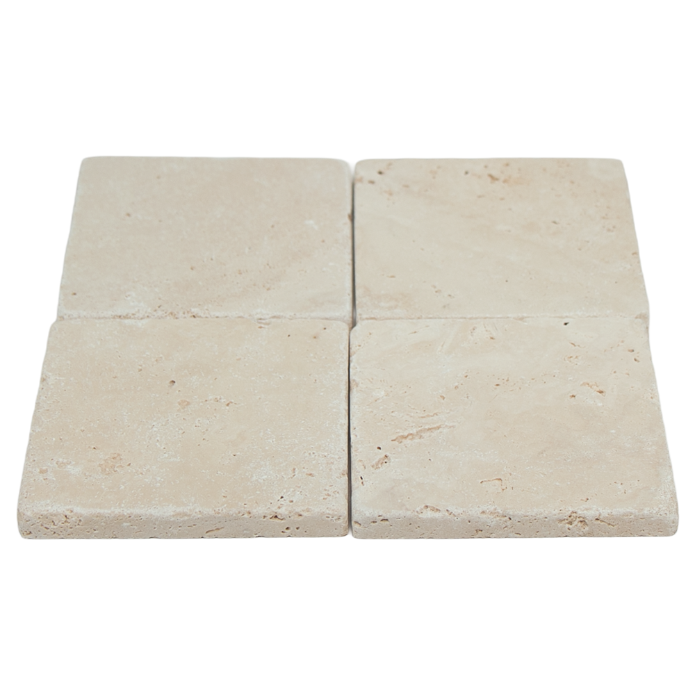 Brick Square 10 Light Travertine