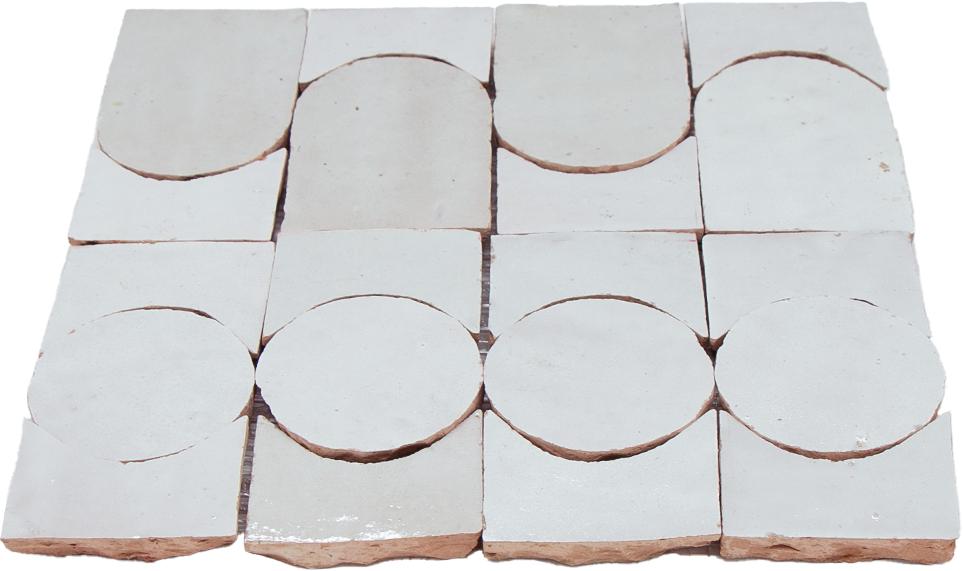 Zellige Blanc Soleil