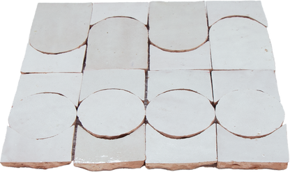 Zellige Blanc Soleil