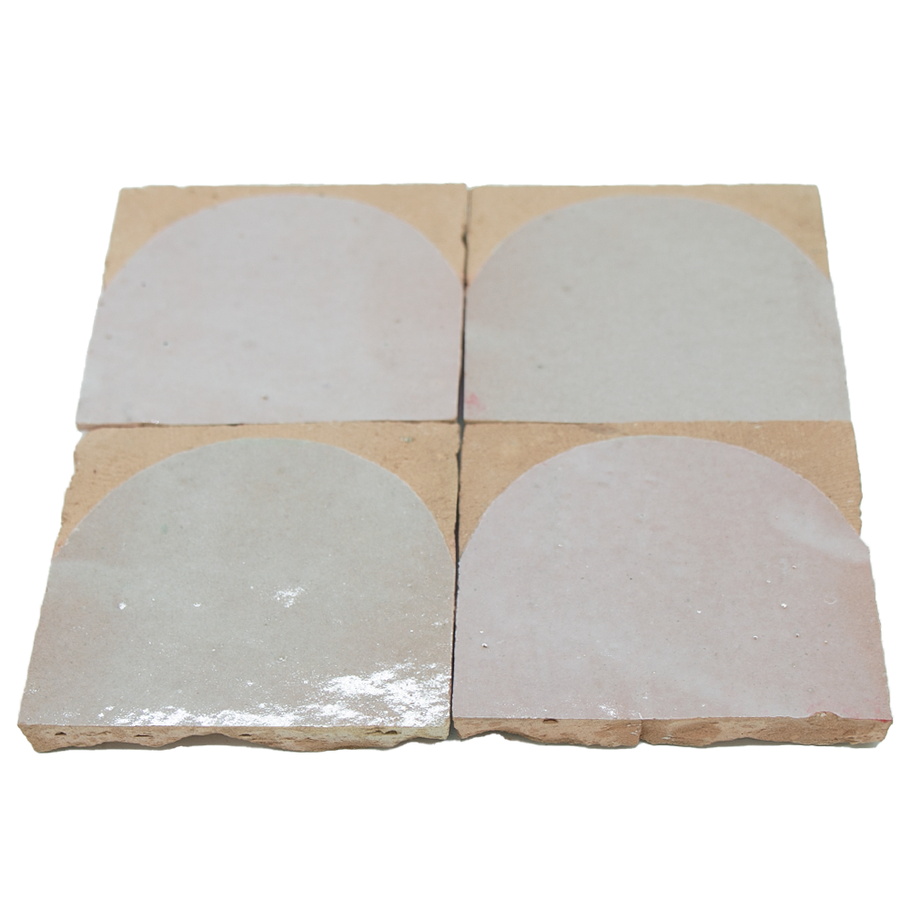 Zellige Luna Gris Rose