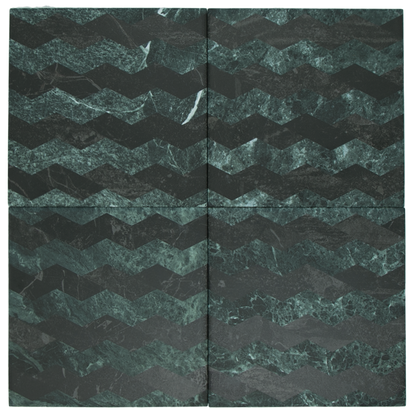 Wufto Zigzag Green Black
