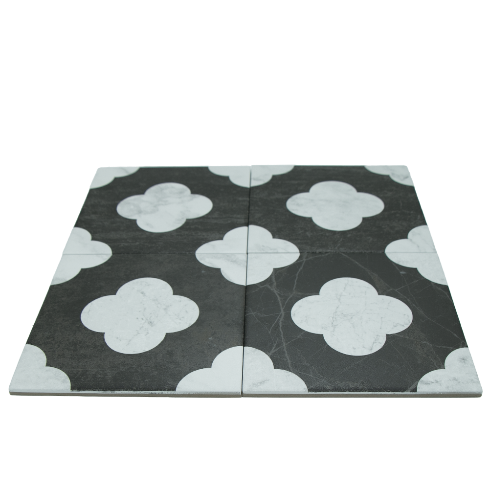 Wufto Flower Black White