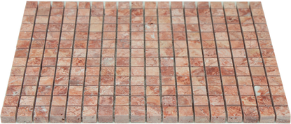 Mosaic Border Plain Red