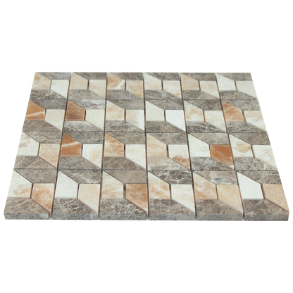 Mosaic 3D Cream Dark