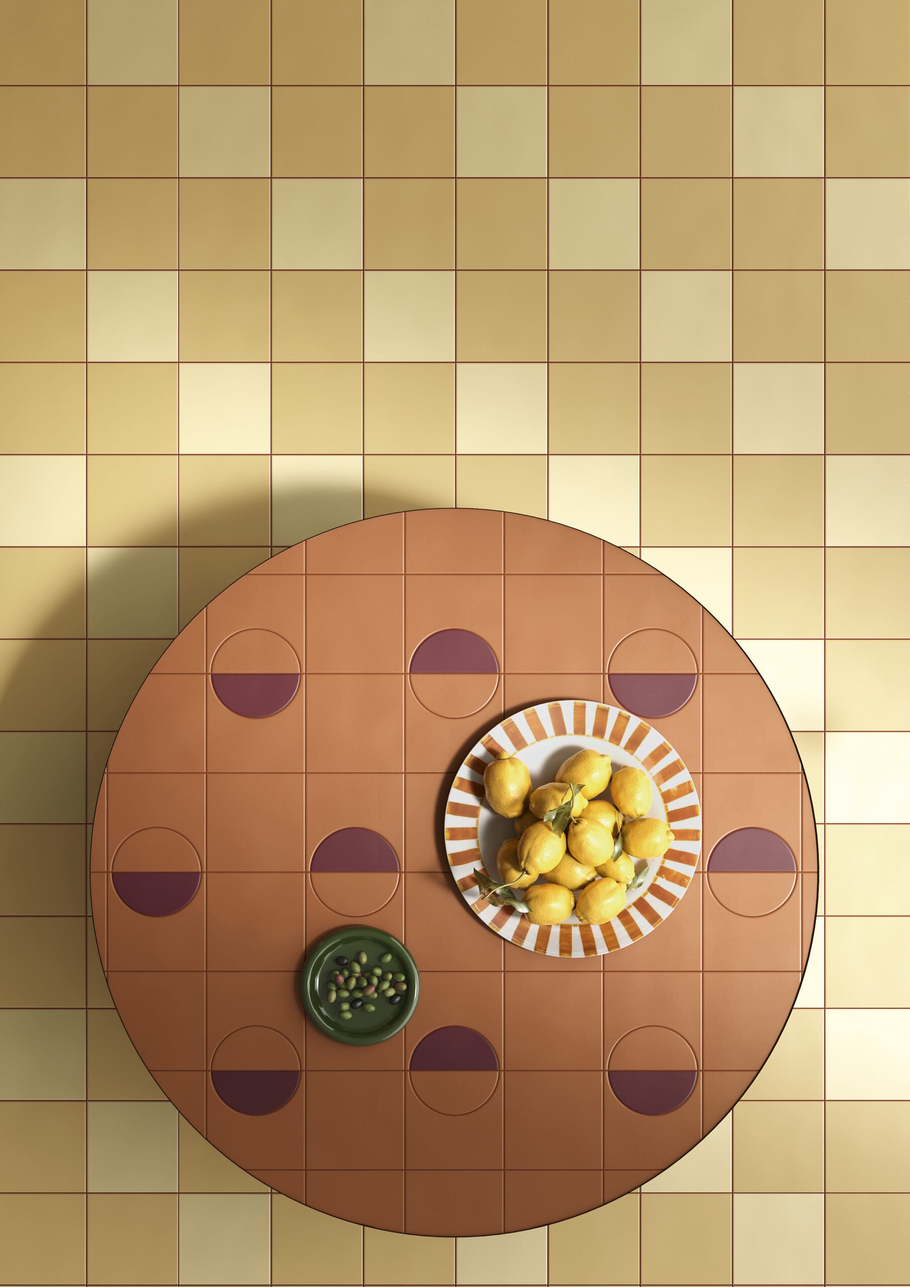 Create Puzzle Brown Matt Insert