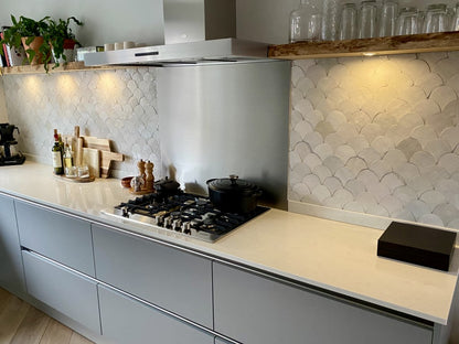 Zellige Blanc Poisson Echelles