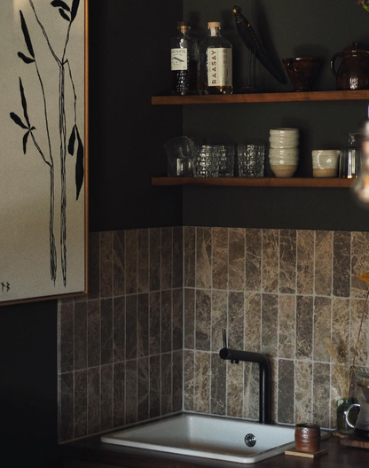 Brick Emperador Dark