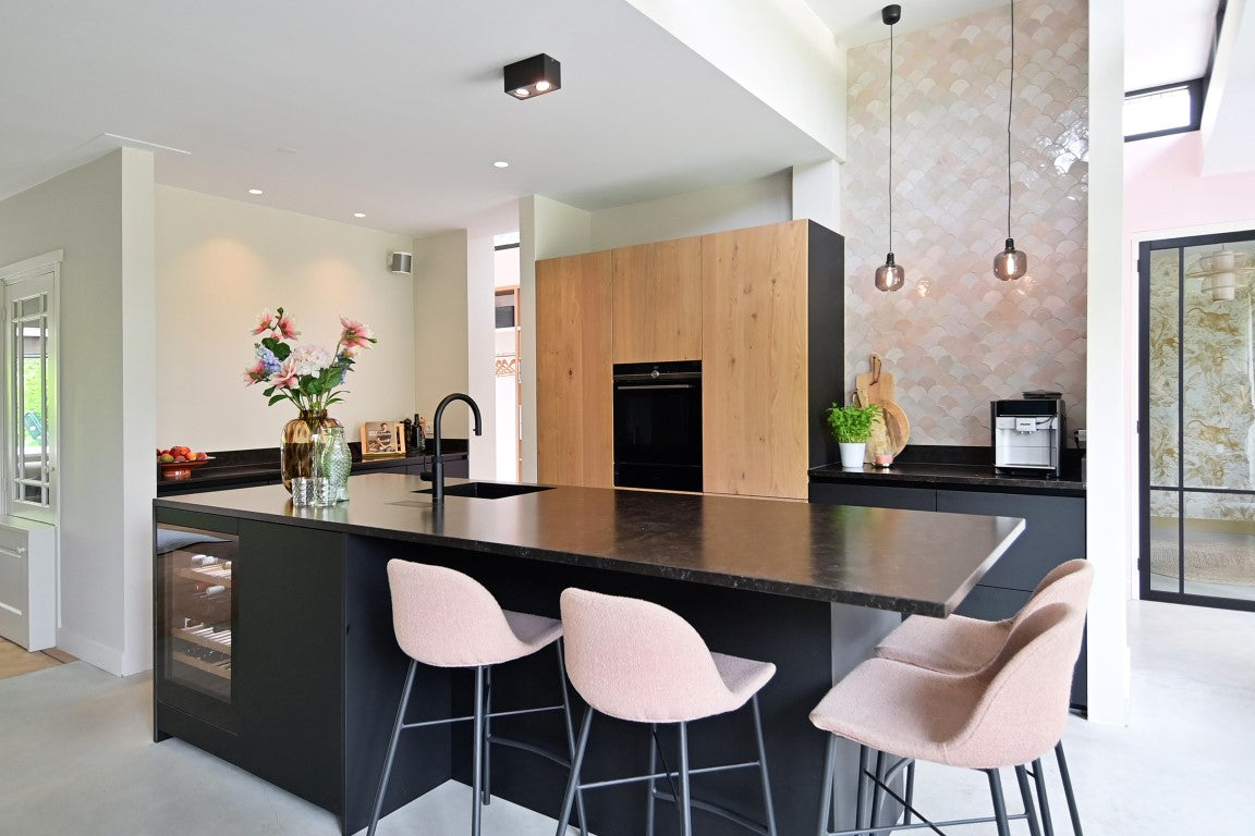 Zellige Gris Rose Poisson Echelles