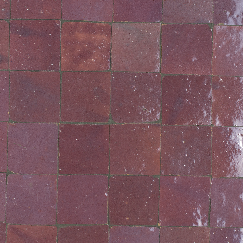 Zellige Aubergine Clair