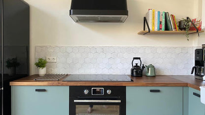 Zellige Blanc Hexagone