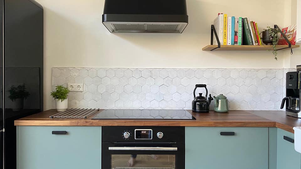 Zellige Blanc Hexagone