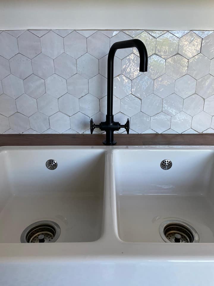 Zellige Blanc Hexagone