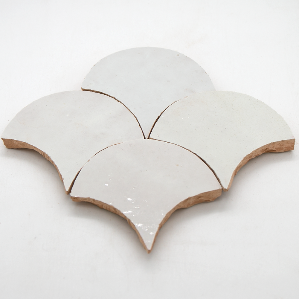 SAM Zellige Blanc Poisson Echelles