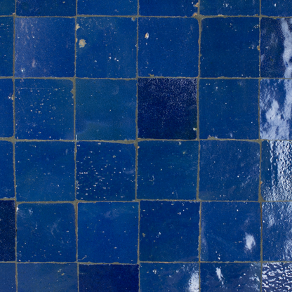 Zellige Bleu Foncee