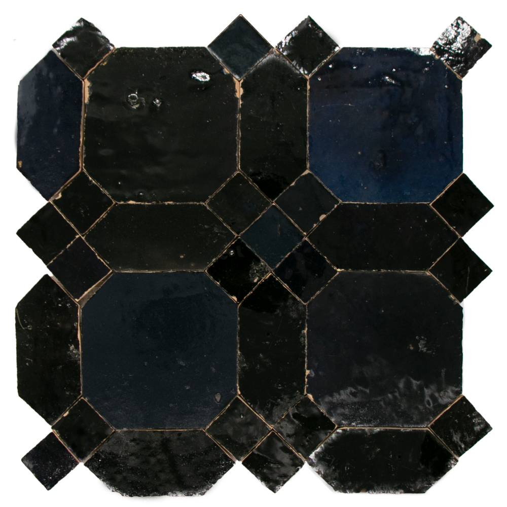 Zellige Bleu Nuit D'Art