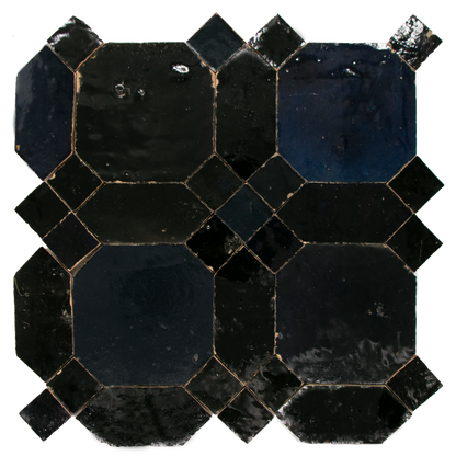 Zellige Bleu Nuit D'Art
