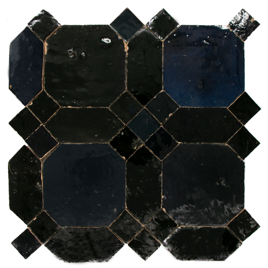 Zellige Bleu Nuit D'Art