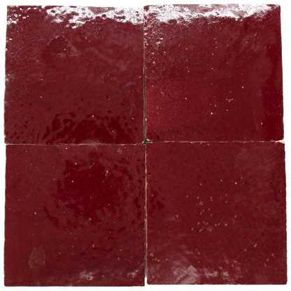 Zellige Bordeaux Rouge