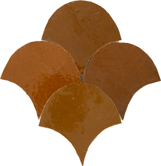 Zellige Caramel Poisson Echelles