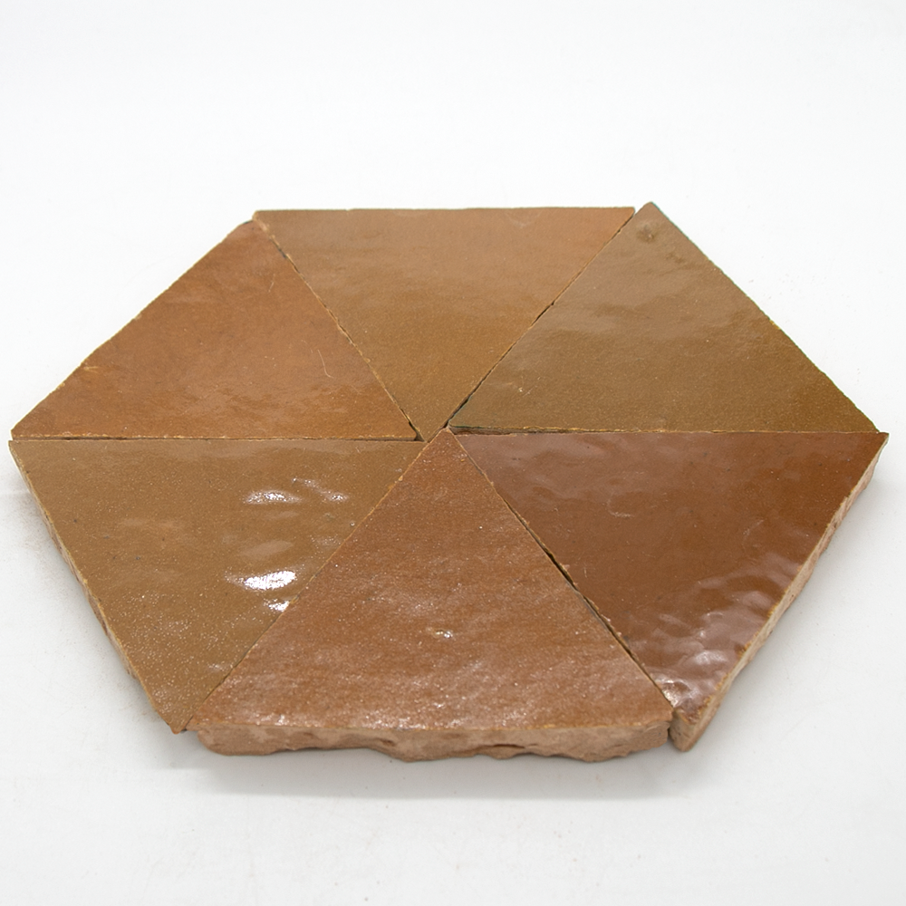 Zellige Caramel Triangle