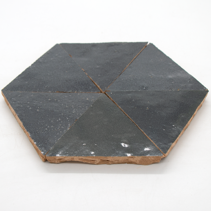 Zellige Charcoal Triangle