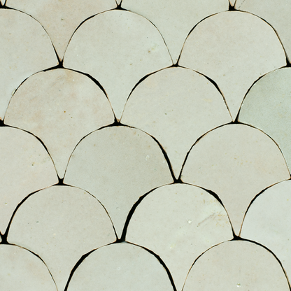 Zellige Ecru Poisson Echelles