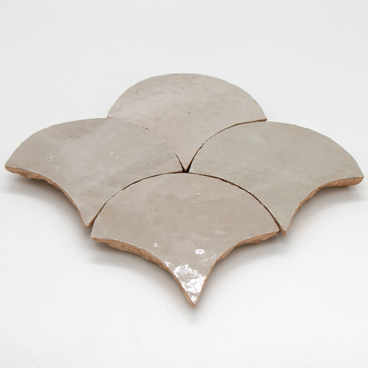 SAM Zellige Ecru Poisson Echelles