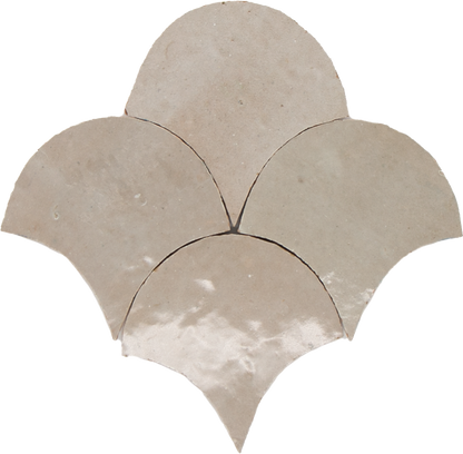 Zellige Ecru Poisson Echelles