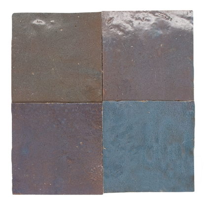 Zellige Gris Aubergine