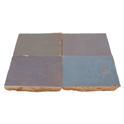 Zellige Gris Aubergine