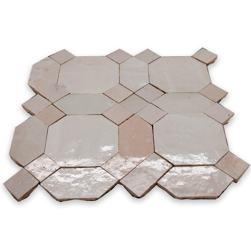 Zellige Gris Rose D'Art