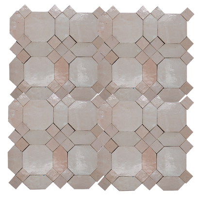 Zellige Gris Rose D'Art