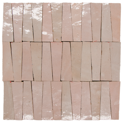 Zellige Gris Rose Dorsale